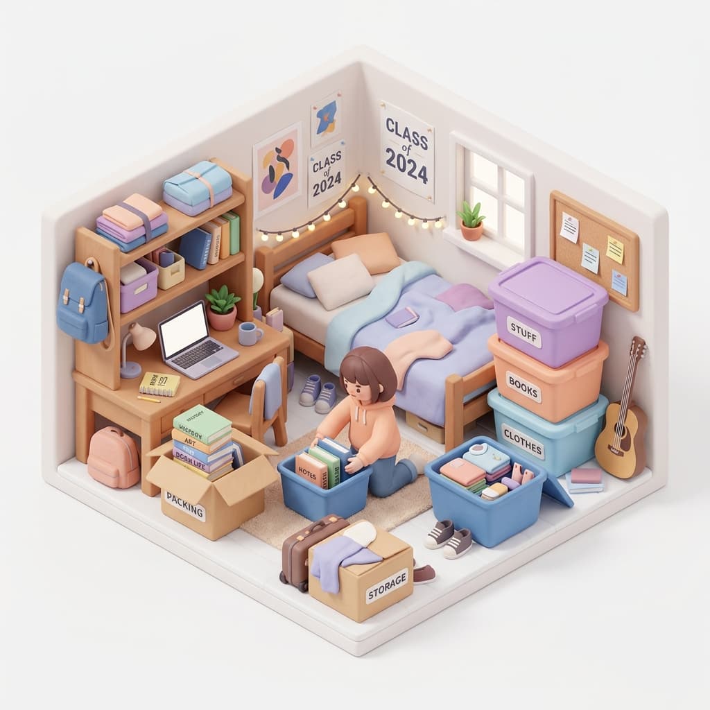 Dorm to Storage: Solving the College Summer Move